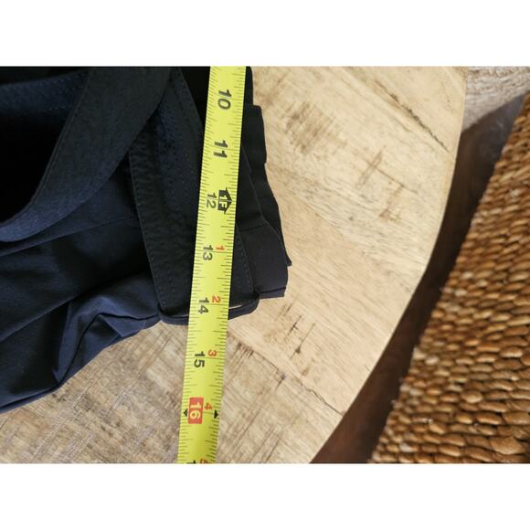 Athleta Skyline II PantS Black Paperbag High Waist Women's Size 12 - Picture 4 of 7